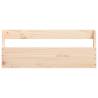 Wall-Mounted Shoe Racks - 2 pcs Solid Pine Wood | HipoMarket