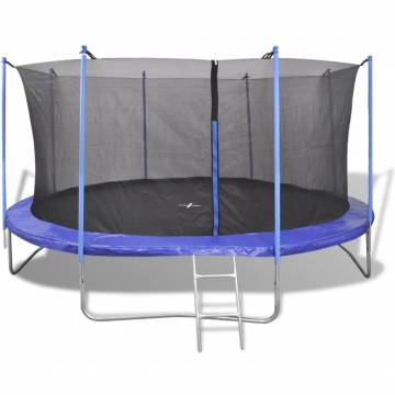 Five Piece Trampoline Set 4.57m - Safe & Durable Fun