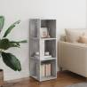 Stylish Corner Cabinet in Concrete Grey - 33x33x100 cm