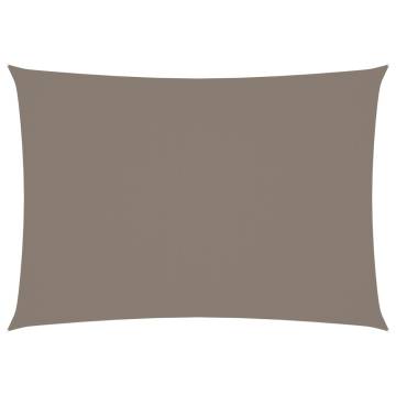 Sunshade Sail Oxford Fabric Rectangular 3x5 m - Taupe