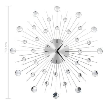 Modern 50 cm Wall Clock with Quartz Movement – HipoMarket