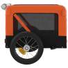 Durable Pet Bike Trailer - Orange & Black | Hipomarket UK