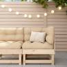 Corner Sofa with Cushions Solid Wood Pine Colour natural pine Quantity in Package 1 Model corner sofa 