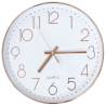 Rose Gold Wall Clock - 30 cm Stylish Decor | HipoMarket