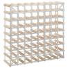 Wine Rack for 72 Bottles | Solid Pinewood | Hipomarket