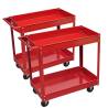 2 x Workshop Tool Trolley 100 kg 2 Shelves Colour red Quantity in Package 2 Model 2 layers 