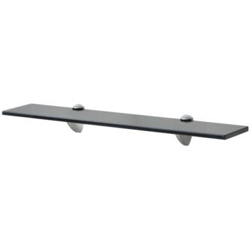 Floating Glass Shelf 60x20 cm - Stylish & Functional