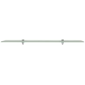 Floating Shelves 2 pcs Glass 90x20 cm - Modern Home Decor