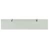 Floating Shelves 2 pcs Glass 90x20 cm - Modern Home Decor