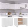 Hanging Cabinet High Gloss White 80x31x60 cm | HipoMarket