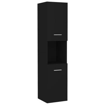 Stylish Black Bathroom Furniture Set - Modern & Functional