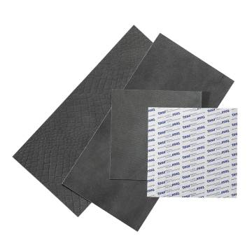 WallArt Leather Tiles Bowen Shady Grey - 32 pcs for Luxurious Walls