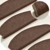 Carpet Stair Treads 15 pcs Brown 65x24x4 cm Colour brown Size 65 x 24 x 4 cm Quantity in Package 15 