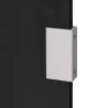 Black Tempered Glass Side Panel for Door Canopy - 50x100 cm