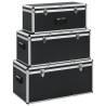 Storage Cases 3 pcs Black Aluminium Colour black Quantity in Package 3 Amount 1 