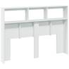 Headboard Cabinet with LED - Modern Design 140x17x102 cm