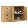 Stylish Sideboard VIGO 113x40x75 cm - Solid Pine Wood