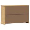 Stylish Sideboard VIGO 113x40x75 cm - Solid Pine Wood