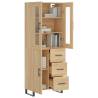 Highboard Sonoma Oak - Stylish Storage Solution | Hipo Market