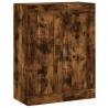 Wall Mounted Cabinets - 2 pcs Smoked Oak Engineered Wood