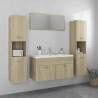 Bathroom Furniture Set Sonoma Oak Engineered Wood Colour sonoma oak Size 90 x 38.5 x 46 cm Number of 1 