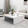 Coffee Table White 100x100x35 cm | Stylish & Durable Design