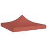 Party Tent Roof 2x2 m Terracotta 270 g/m² Colour terracotta Size 2 x 2 m Quantity in Package 1 