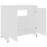 Stylish Bathroom Cabinet White 60x33x61 cm - Hipomarket