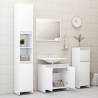 Stylish Bathroom Cabinet White 60x33x61 cm - Hipomarket