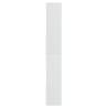 Stylish White Book Cabinet 67x24x161 cm - Hipomarket