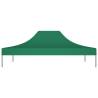 Party Tent Roof 4.5x3m Green - Weatherproof & Durable