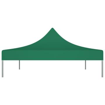 Party Tent Roof 4.5x3m Green - Weatherproof & Durable