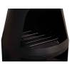 RedFire Kingston Fireplace - Matte Black 160x60cm | HipoMarket