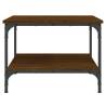 Elegant Brown Oak Coffee Table - 55x55x40 cm | HipoMarket