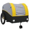 Durable Black & Yellow Bike Trailer – 45kg Capacity