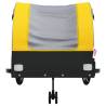 Durable Black & Yellow Bike Trailer – 45kg Capacity