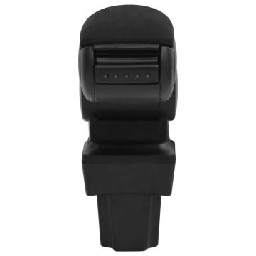 Car Armrest Black 11.5x32x(30-50) cm - Stylish Storage Solution