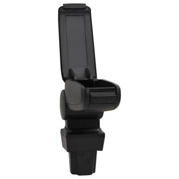 Car Armrest Black 11.5x32x(30-50) cm - Stylish Storage Solution