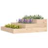 Stylish Solid Wood Pine Planter - 78x78x27 cm | HipoMarket