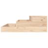 Stylish Solid Wood Pine Planter - 78x78x27 cm | HipoMarket