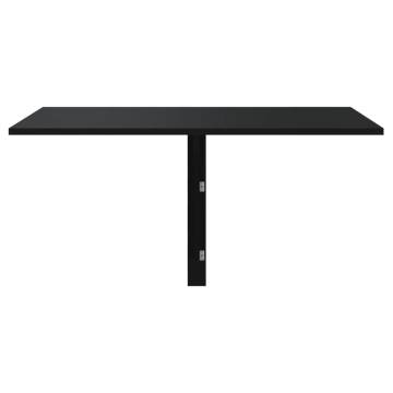 Folding Wall Table Black 100x60x56 cm | Stylish & Space-Saving