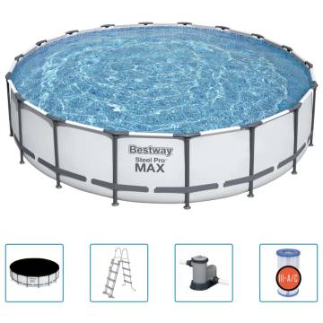 Bestway Steel Pro MAX Swimming Pool Set 549x122 cm | Hipo Market