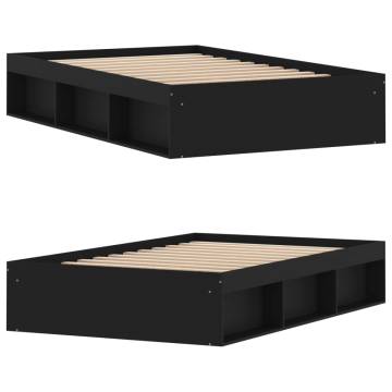 Modern Black Bed Frame 120x200 cm | HipoMarket