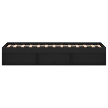 Modern Black Bed Frame 120x200 cm | HipoMarket