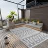 Outdoor Rug Grey 140x200 cm PP Colour grey pattern Size 140 x 200 cm Quantity in Package 1 