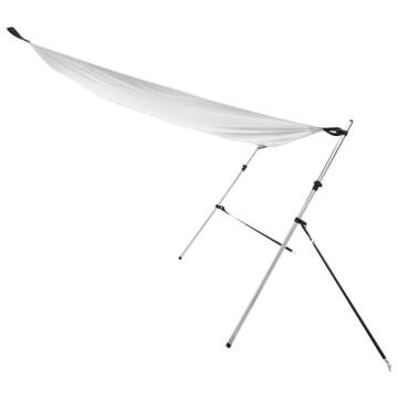 T-Top Shade Extension White 174x205 cm - UV Resistant