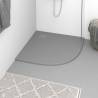 Shower Base Tray SMC Grey 90x90 cm Colour grey 