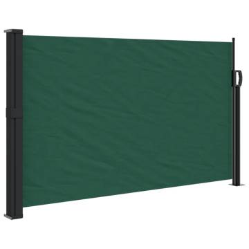 Retractable Side Awning Dark Green 120x300 cm | HipoMarket UK