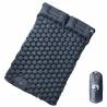 Self Inflating Camping Mattress with Pillows 2-Person Grey Colour grey Quantity in Package 1 Model 2 person 