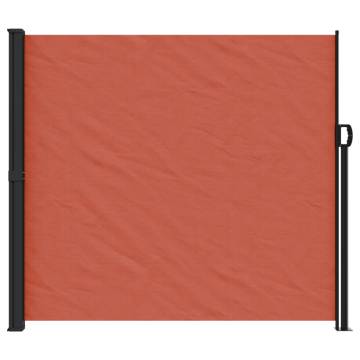 Retractable Side Awning Terracotta 180x300 cm | Hipomarket